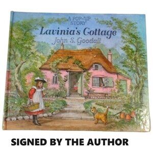 Lavinia's Cottage A Pop-up Story John S. Goodall MacMillan Signed 1st Edit. 1982